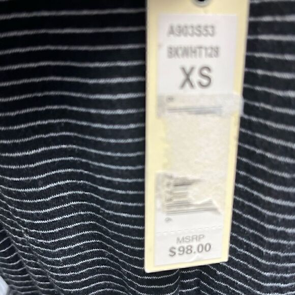 Max Studio Black & White Striped Dress - Picture 6 of 6